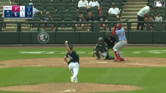Trent Sellers Ball to Raylin Heredia