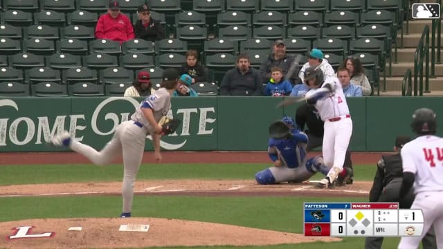 Logan Wagner's two-run homer