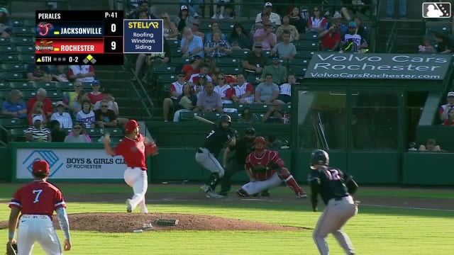 Matthew Etzel strikes out on a foul tip.