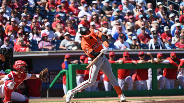 Coby Mayo's two-run single