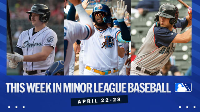This Week in Minor League Baseball (April 23-28)