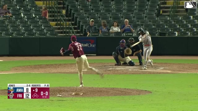 Druw Jones' solo home run