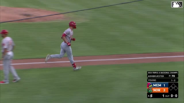 Jared Young's two-run home run