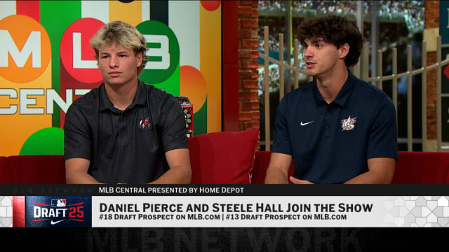 Daniel Pierce, Steele Hall on pre-draft process, more