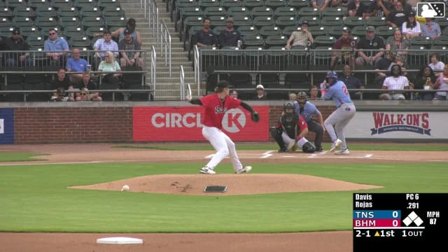 Jefferson Rojas homers (12) on a fly ball to left field.