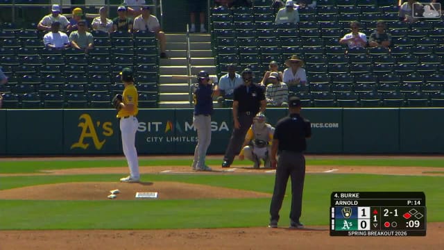 Blake Burke's RBI single