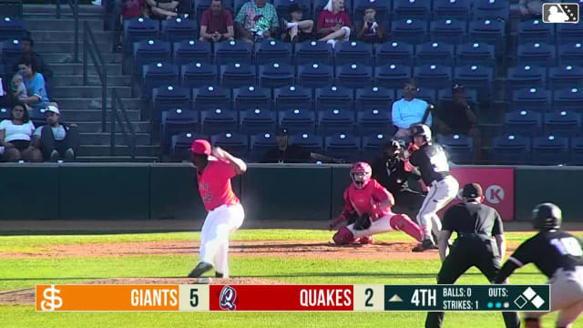 Luis Hernández's two-run home run