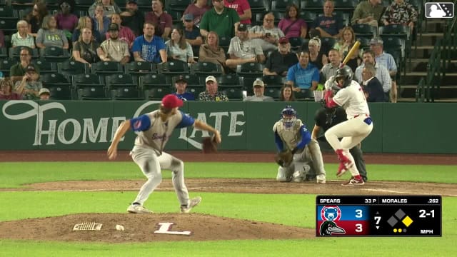 Brayden Spears Ball to Emil Morales