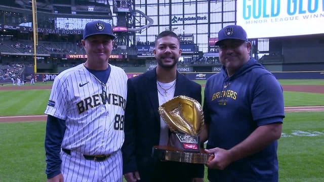 Jeferson Quero awarded Minor League Gold Glove