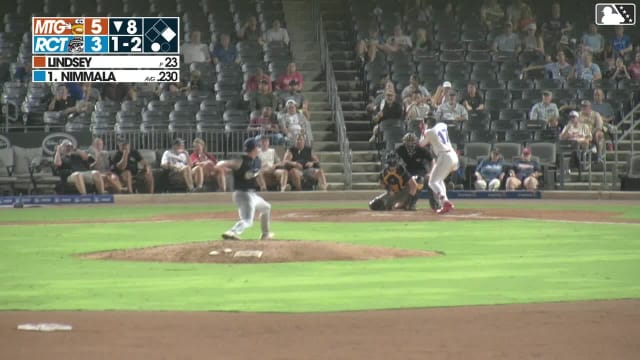 Arjun Nimmala homers (2) on a fly ball to center field. Anthony Scull scores.