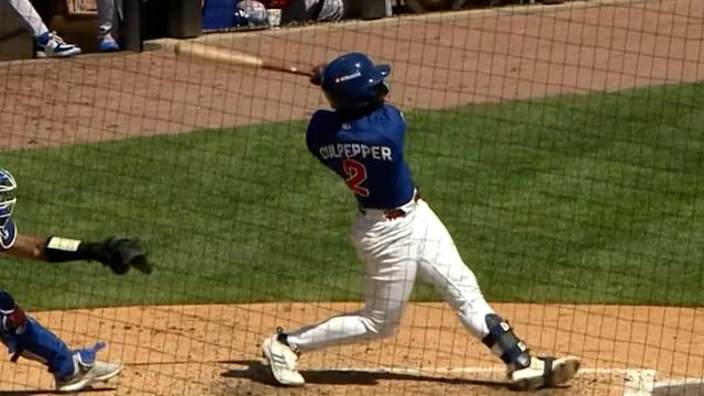 Kaelen Culpepper's two-homer game