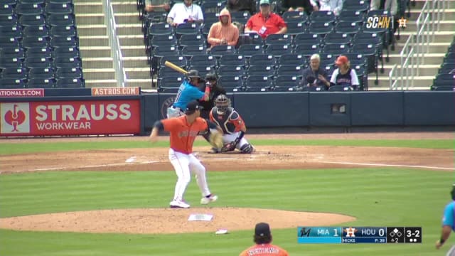 Starlyn Caba's RBI single