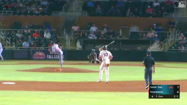 Yoendris Gonzalez In play, run(s) to Jett Williams