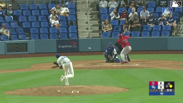Gabriel Davalillo doubles (10) on a line drive to left fielder Brendan Tunink. Lucas Ramirez scores. Gabriel Davalillo to 3rd. Gabriel Davalillo advances to 3rd, on a throwing error by shortstop Joendry Vargas.