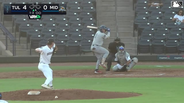 Logan Wagner homers (2) on a fly ball to right center field.