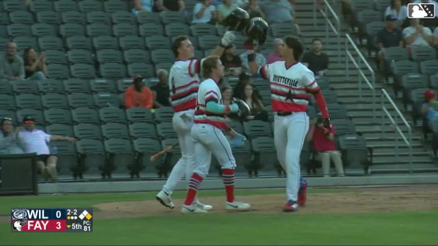 Kevin Alvarez's third home run of the season
