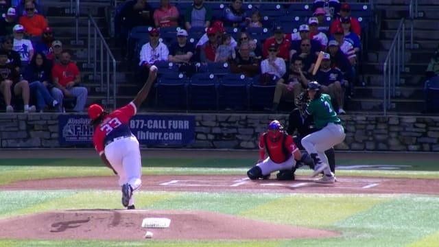 Miguel Sime Jr.'s six strikeouts