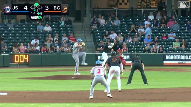 Theo Gillen goes 3-for-5 with a triple & 3 RBIs