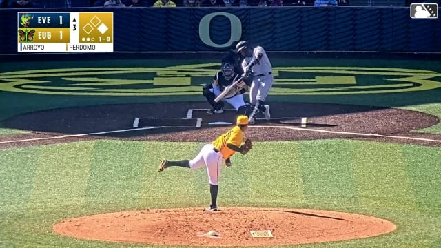 Michael Arroyo's two-run homer