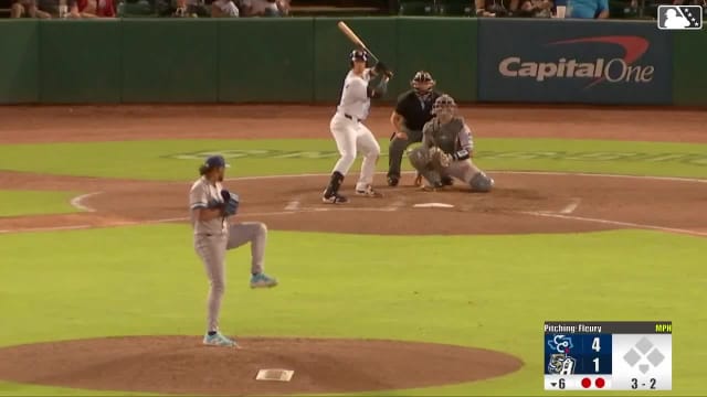 Jose Fleury's sixth strikeout