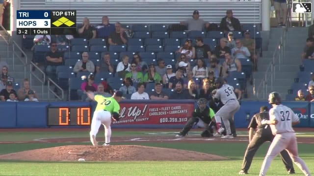 Spencer Giesting's eighth strikeout