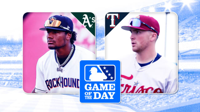 MiLB FGOTD: De Vries, A's battle Rangers at Double-A