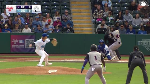 Charlie Condon homers (1) on a fly ball to left field. Adael Amador scores. Sterlin Thompson scores.