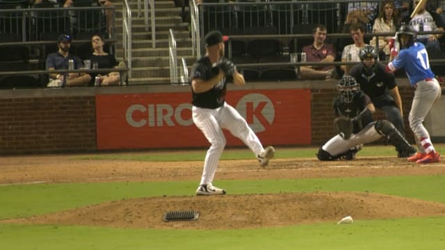 Pierce George's two hitless innings