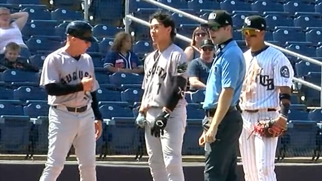 Tate Southisene crushes a home run and a triple