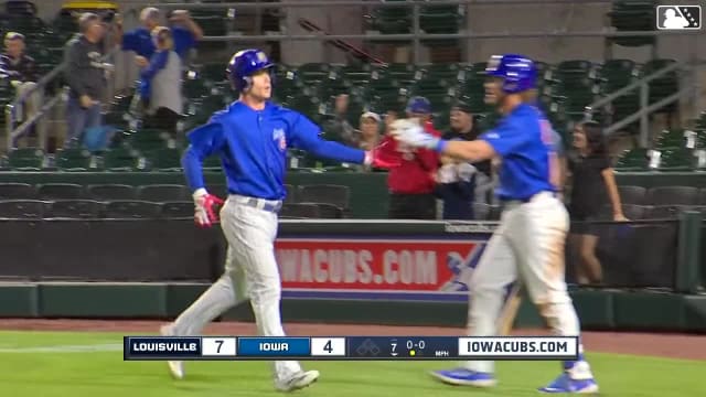 Pete Crow-Armstrong rips off a 386-foot home run