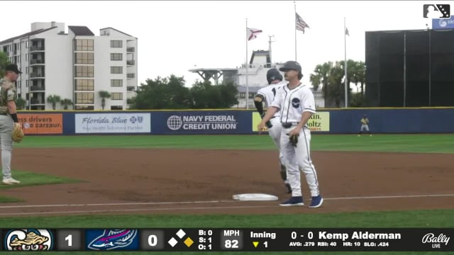 Kemp Alderman's two-run home run