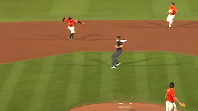 Luis Hernández's slick defense 