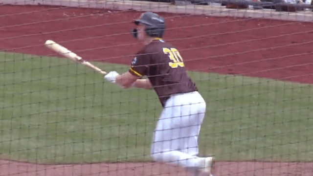 Robbie Lavey's two-run double