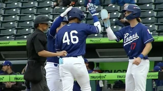 Eduardo Quintero's three-run home run