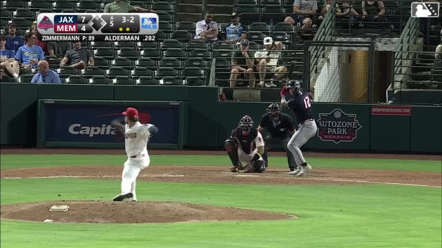 Bruce Zimmermann In play, run(s) to Kemp Alderman