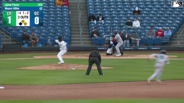 Mason Miller Ball to Jaime Ferrer