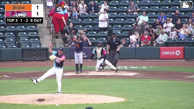 Jhon Diaz's third homer in as many games