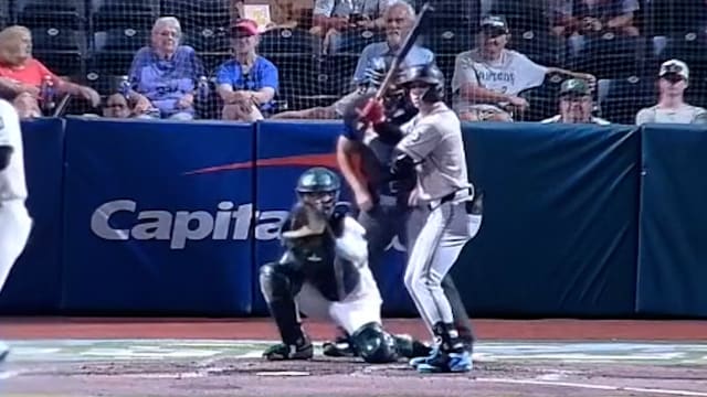 Jacob Lombard's solo homer in the 4th