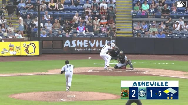 Xavier Neyens singles on a ground ball to center fielder Dylan Palmer. Jadyn Fielder scores.