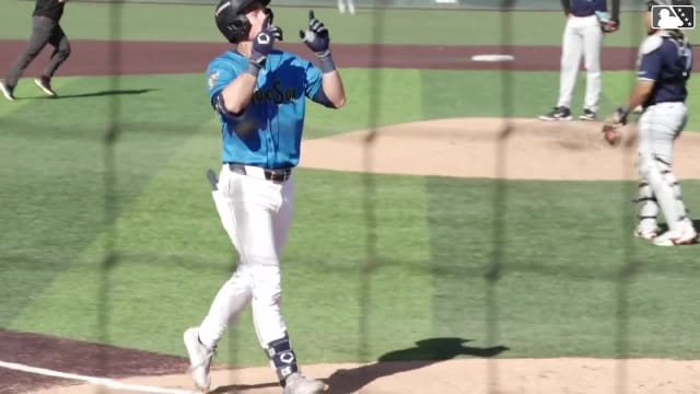 Colt Emerson's three-run home run