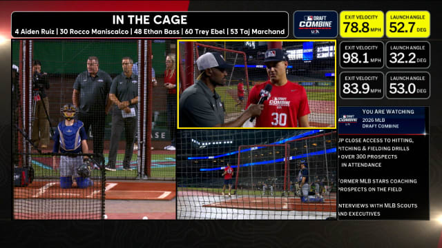 Rocco Maniscalco on his unique batting stance