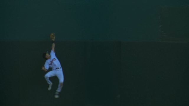 Tanner Mally's leaping catch