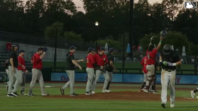 Jaime Ferrer records final out for Cedar Rapids