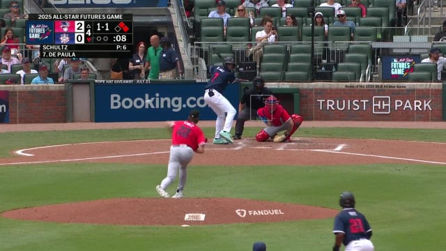 Josue De Paula's three-run homer