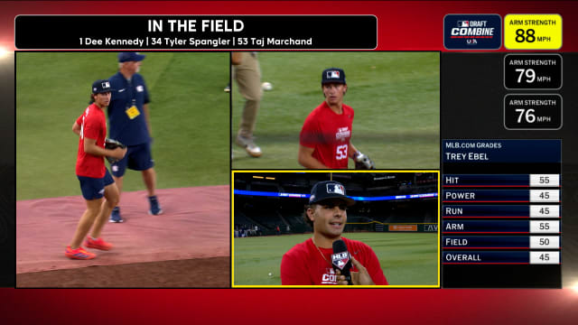Trey Ebel discusses shortstop fielding, brother 