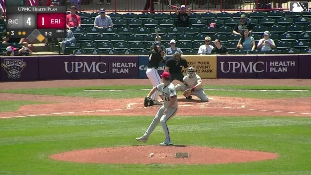 Brett Callahan homers (7) on a fly ball to center field. Andrew Jenkins scores.