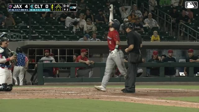 Joe Mack's solo home run