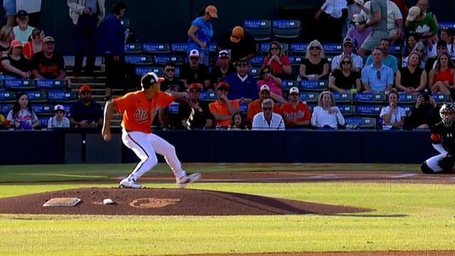 Keeler Morfe strikes out George Lombard Jr. 