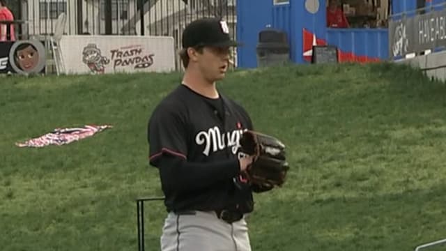 Taylor strikes out five batters across three hitless