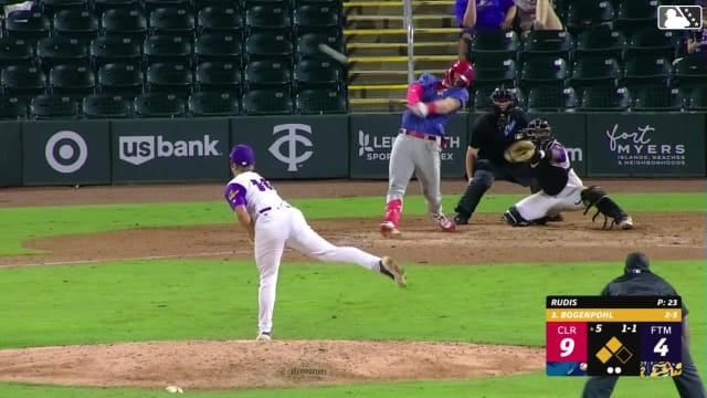 Caden Bogenpohl's three-run homer